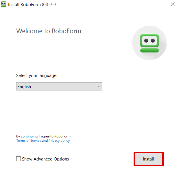 roboform for mac auto log off