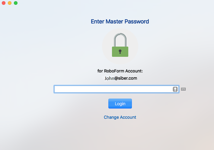 forgot roboform online password