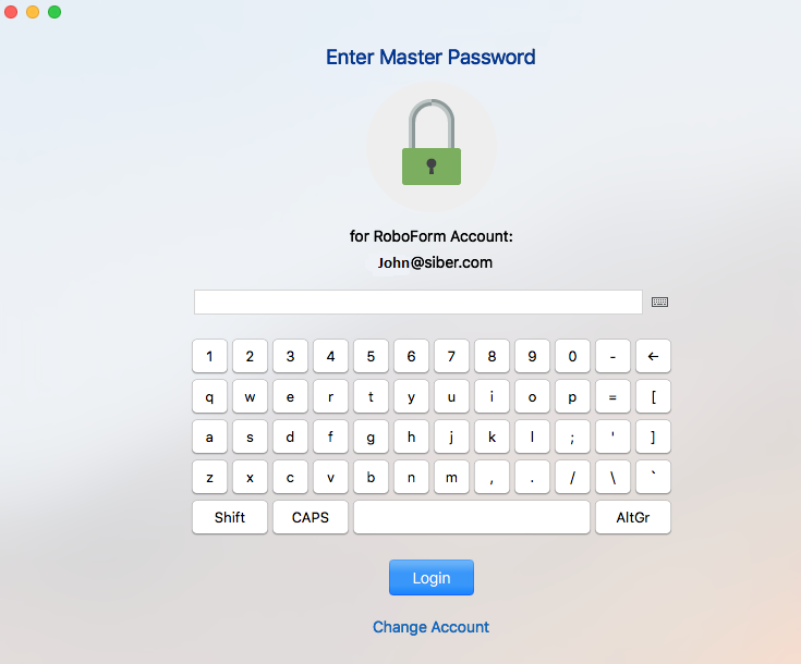 how do i view password in roboform for mac