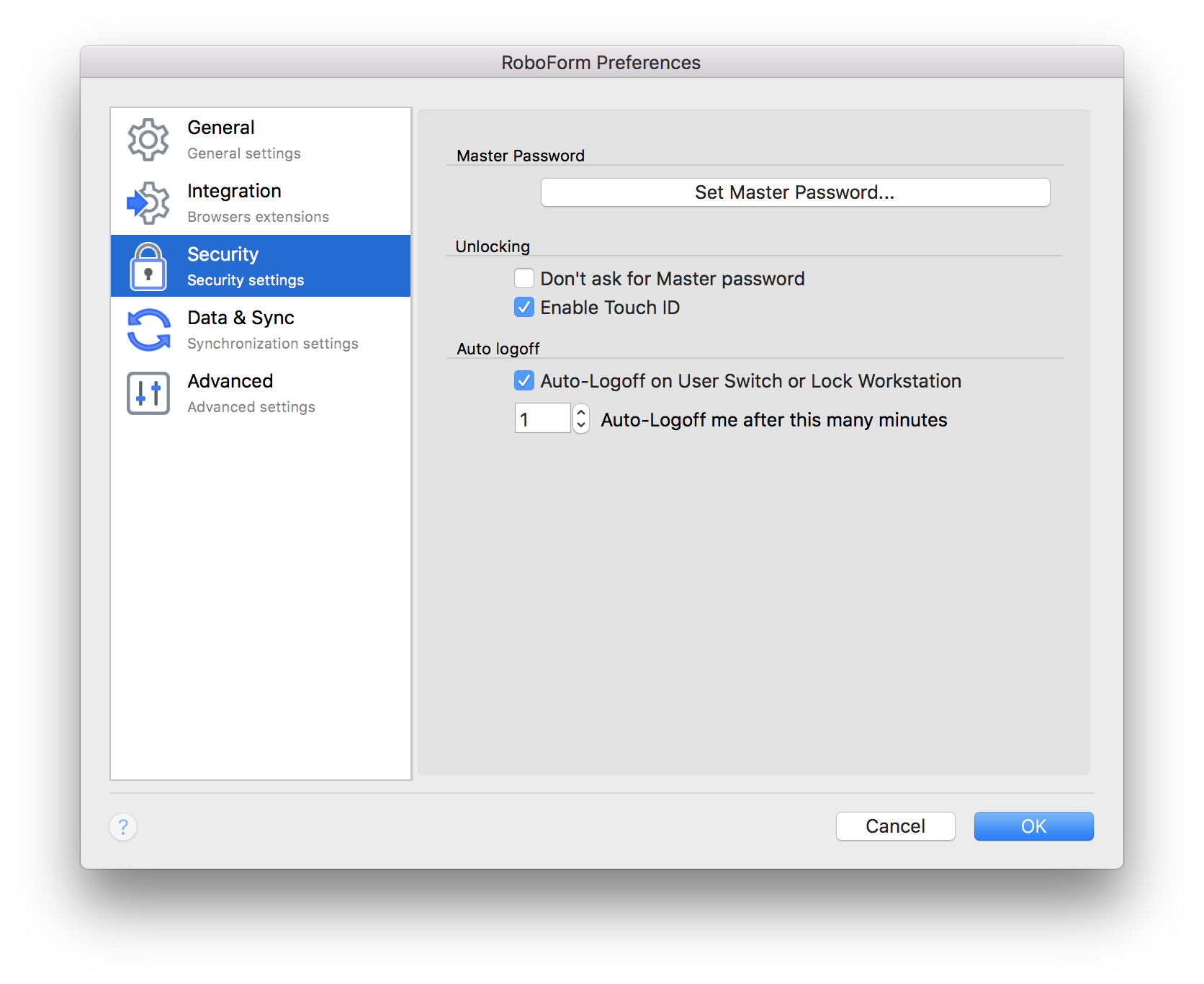 import roboform to sticky password for mac