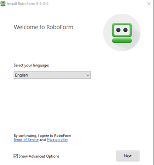 roboform free no sync