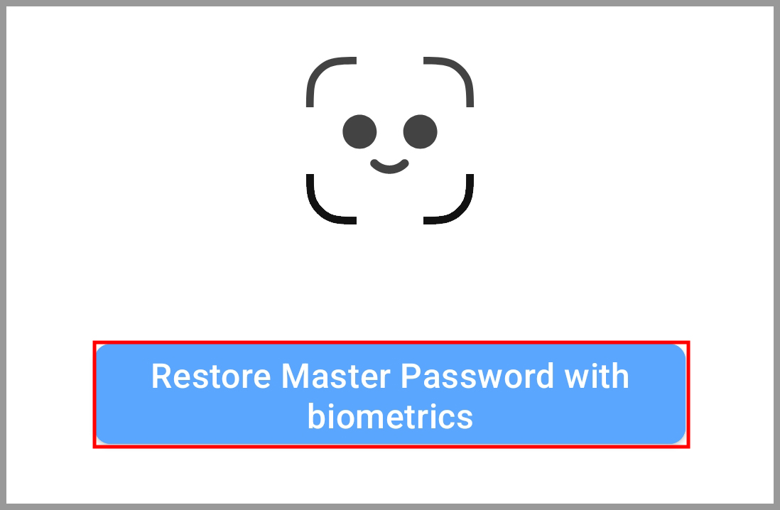 Restoring Your Master Password - Android – RoboForm Help Center