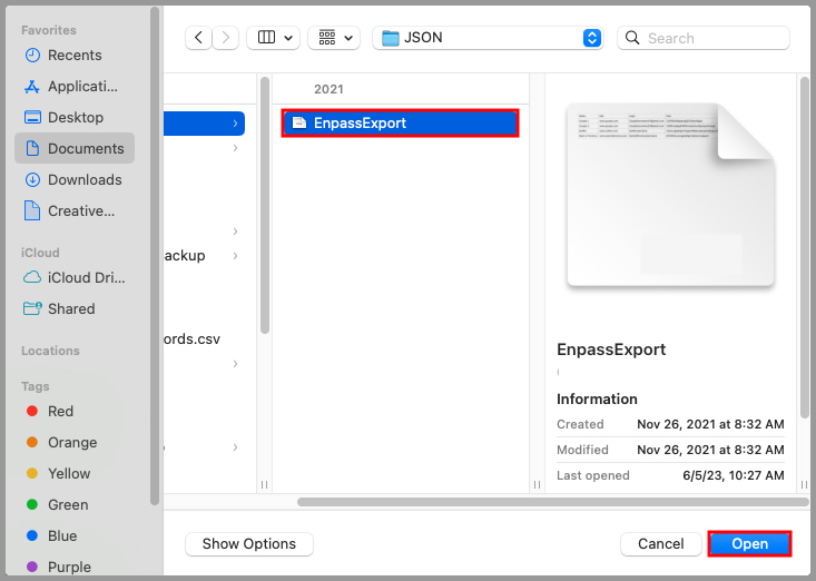 How To Import From Enpass Roboform Help Center 5434