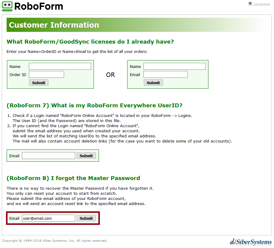 An Account With This Email Already Exists Roboform