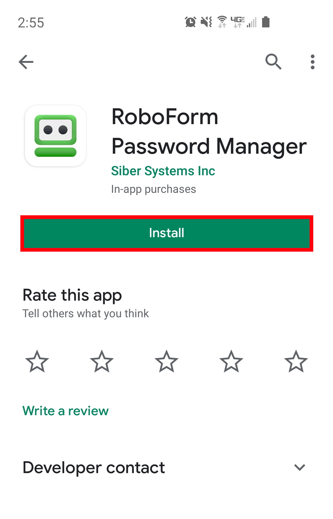 download roboform android