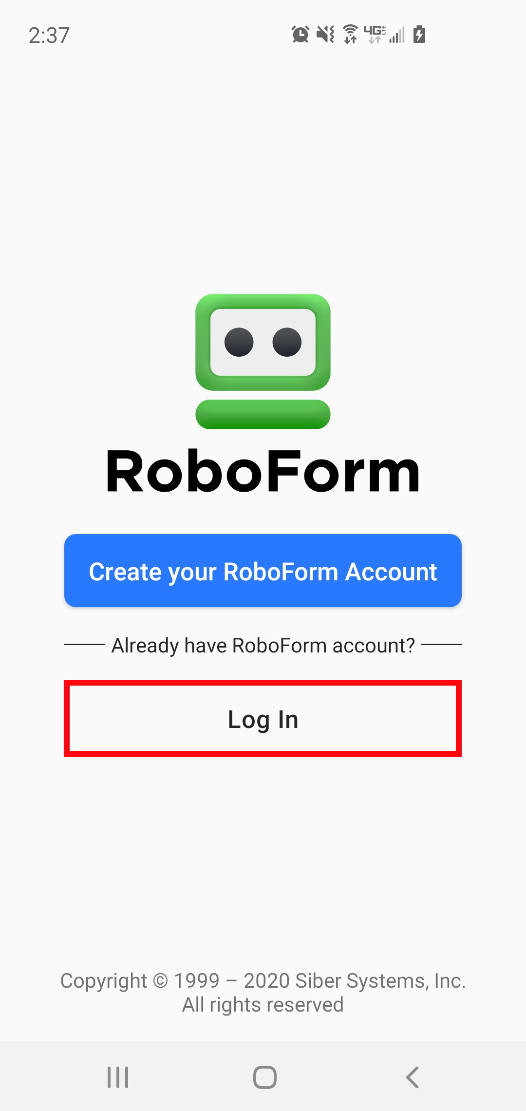 update roboform