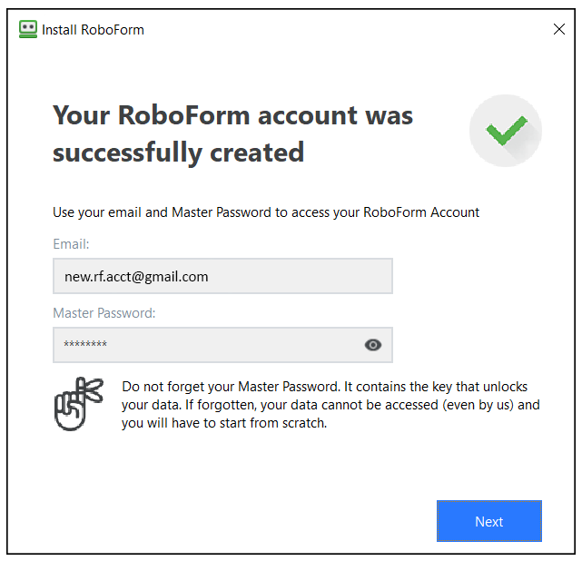 add roboform extension to chrome