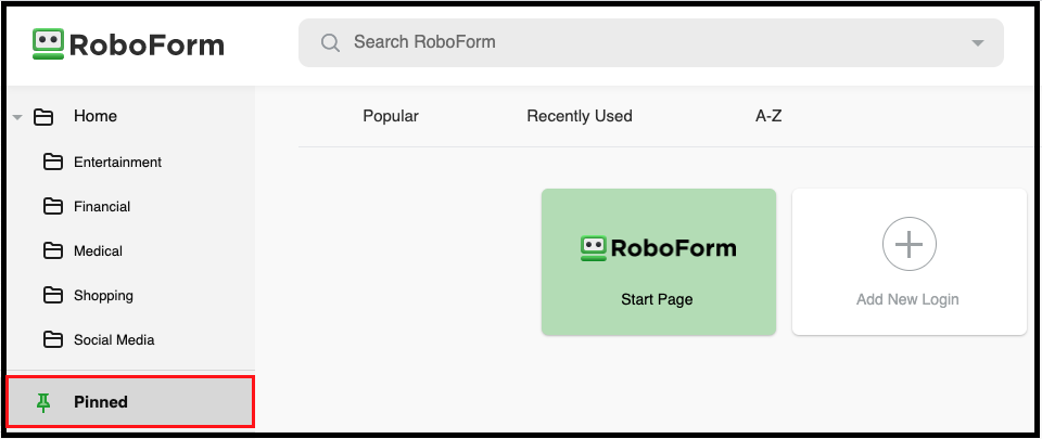 roboform everywhere user id
