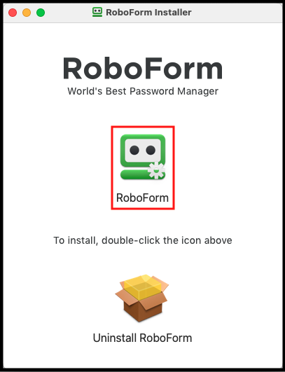 uninstall roboform for mac