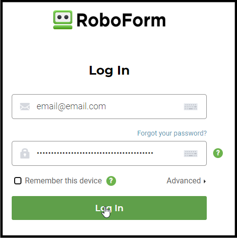 download roboform log in