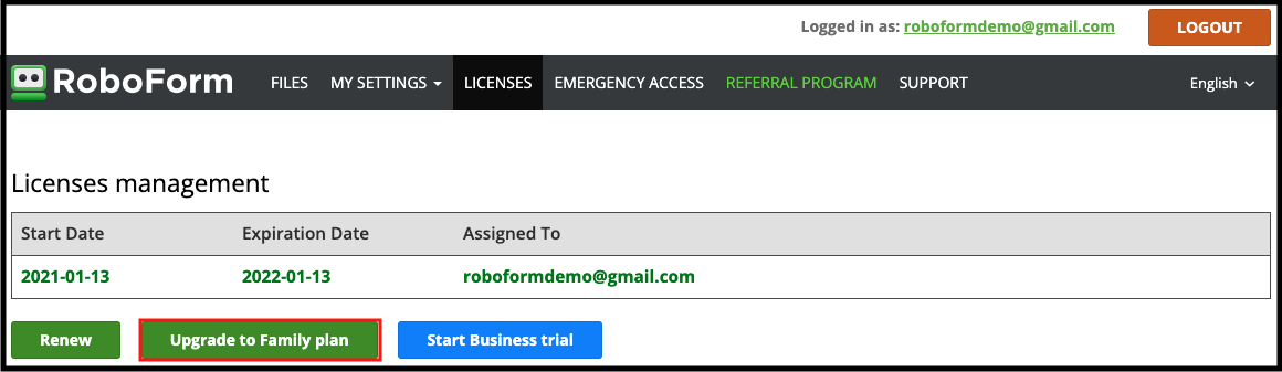 roboform family plan roboform family plan