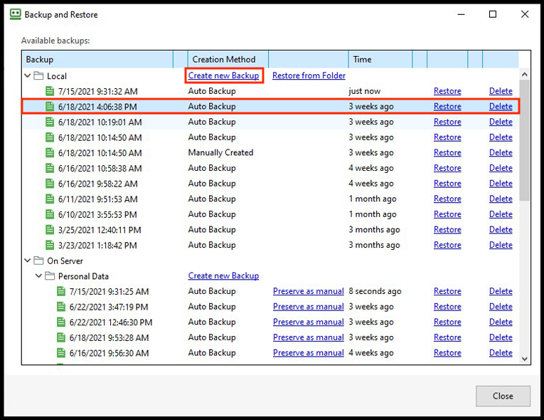 export roboform data to another computer