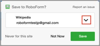 roboform not filling passwords